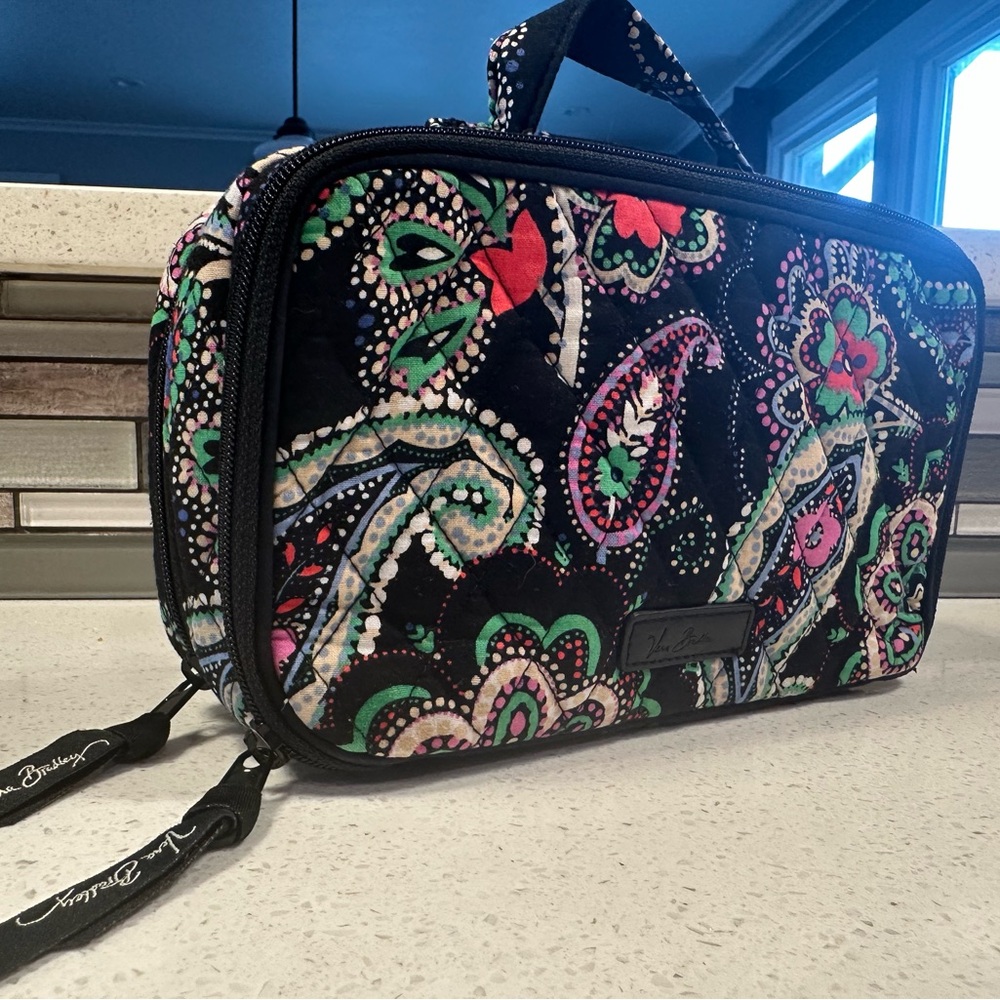 Vera Bradley Multicolor Paisley Cosmetic Bag